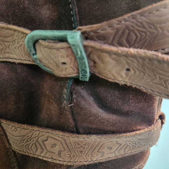 EMU Australia Wood Leather Ainslie 10" Shaft Suede Boot Size 10 EU 42 - Picture 9 of 12